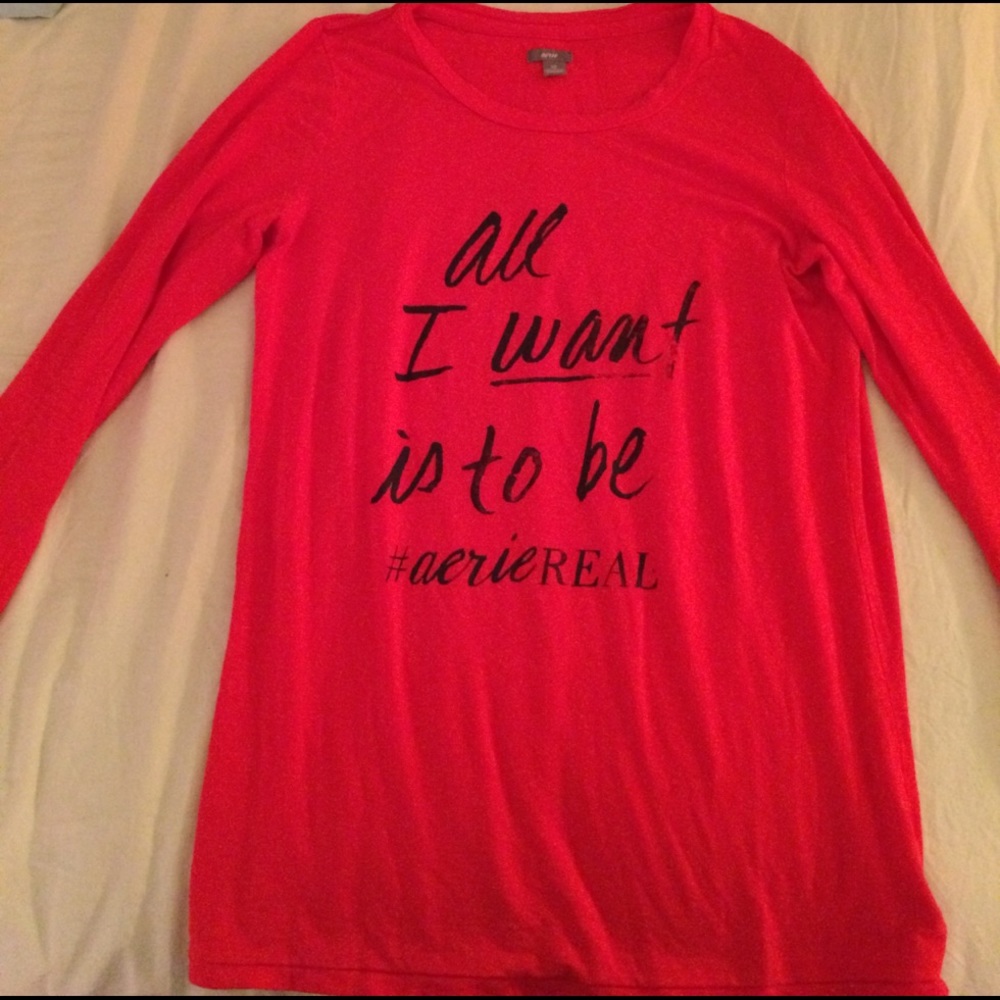 #aeriereal shirt