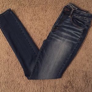 American eagle high rise jegging size 8 long