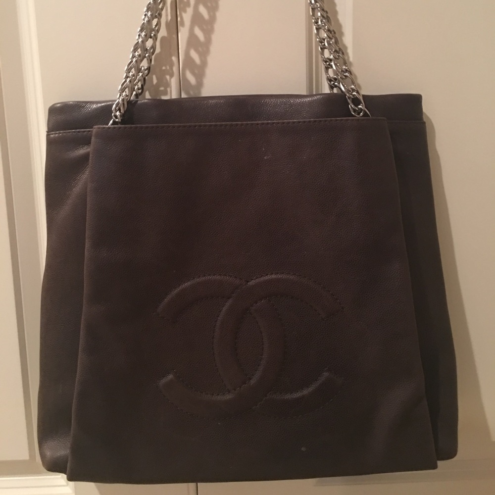 Beautiful Brown Chanel tote