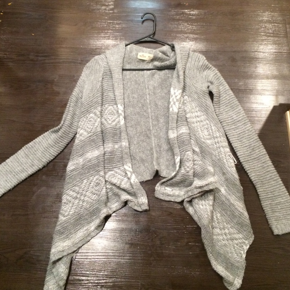 High low cardigan