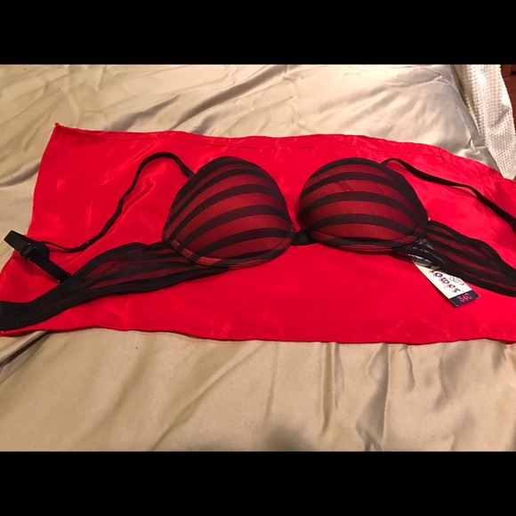 ❤️❤️ RED&BLACK LACE BRA!! ❤️❤️ - Picture 2 of 4