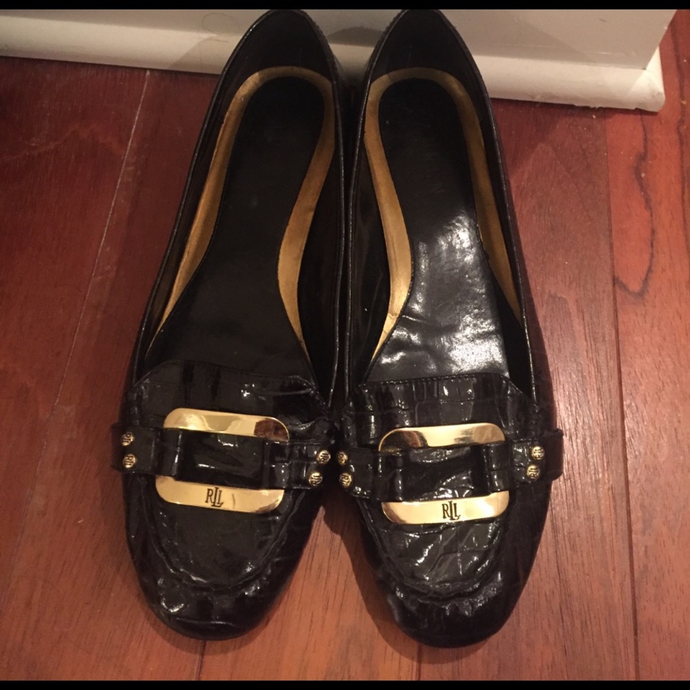 Ralph Lauren leather lats