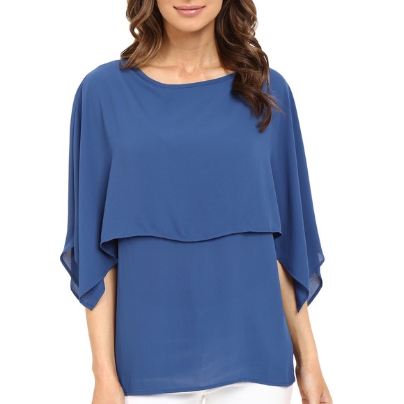Karen Kane Tops - Mint Double Layer Flowy Blouse Karen Kane Tops - Mint Double Layer Flowy Blouse