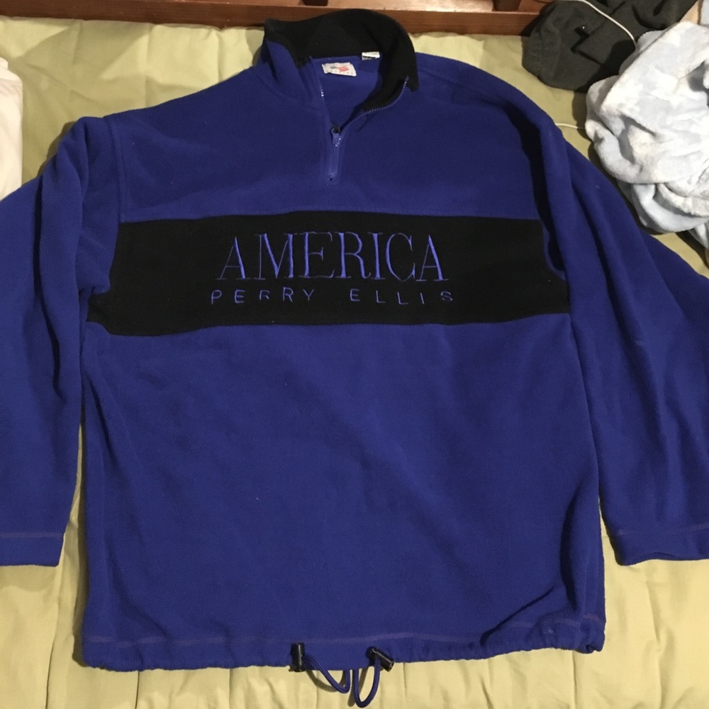 Men's "America Perry Ellis" Fleece
