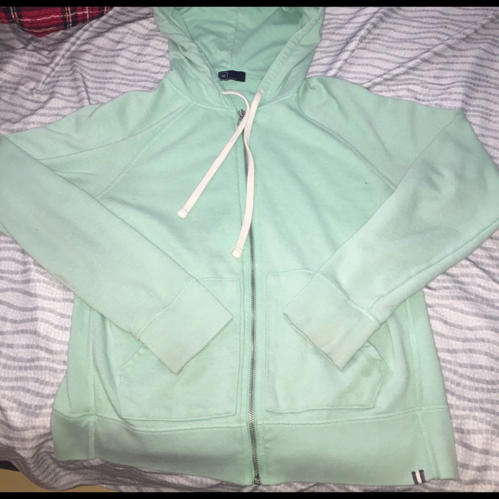 Teal gap full zip