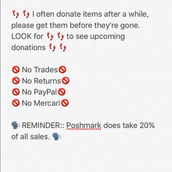 👉🏼CLOSET RULES👈🏼 - Picture 3 of 4