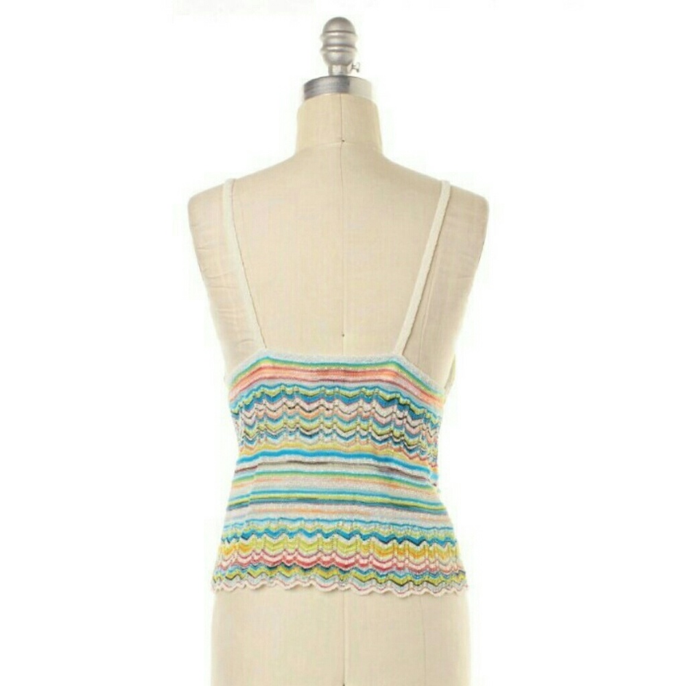 Sold****"M Missoni knit chevron stripe top - Picture 3 of 4