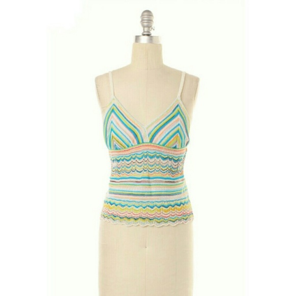 Sold****"M Missoni knit chevron stripe top - Picture 2 of 4