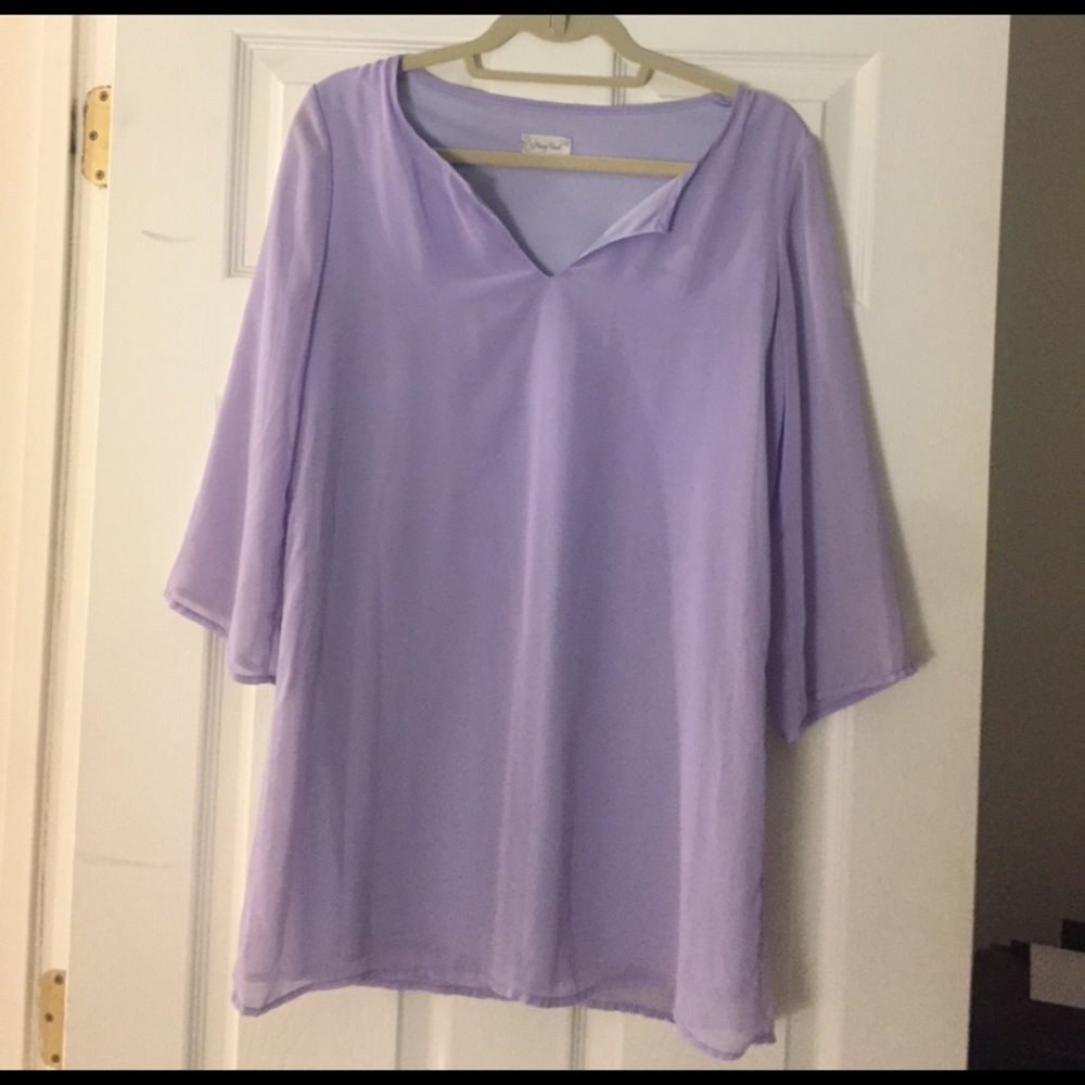 Honey Punch Lavender Dress