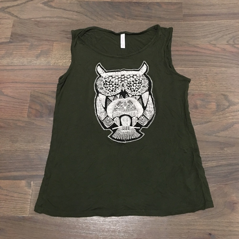Owl tank. Super soft!