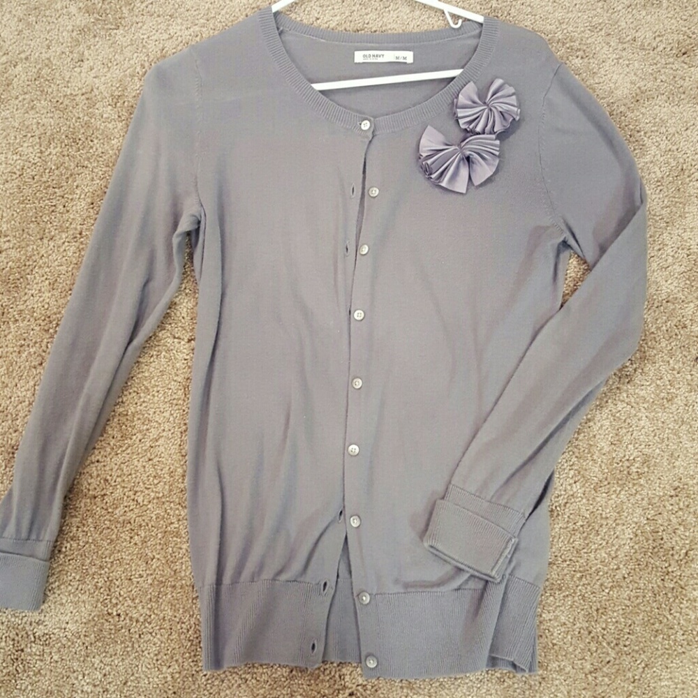 Old Navy Gray Cardigan