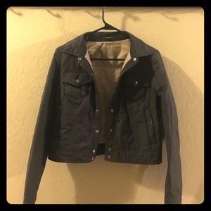 Theory cropped jacket.  Sz M.