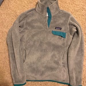 Patagonia Fleece Snap T Pullover Size Small