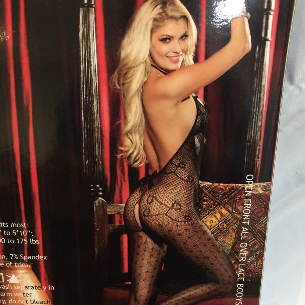 Lace Bodystocking - Picture 2 of 4
