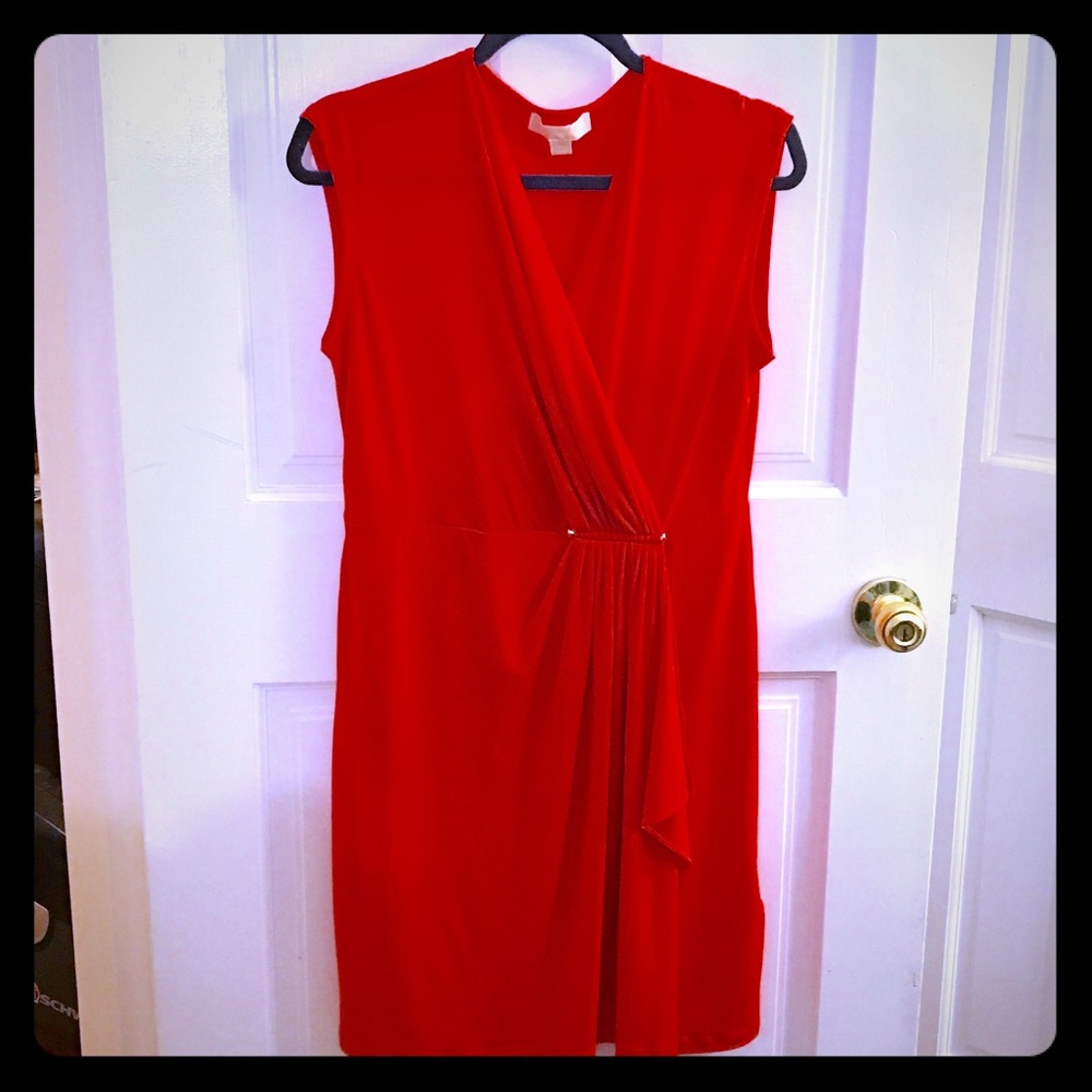 Michael Kors Coral Wrap Dress