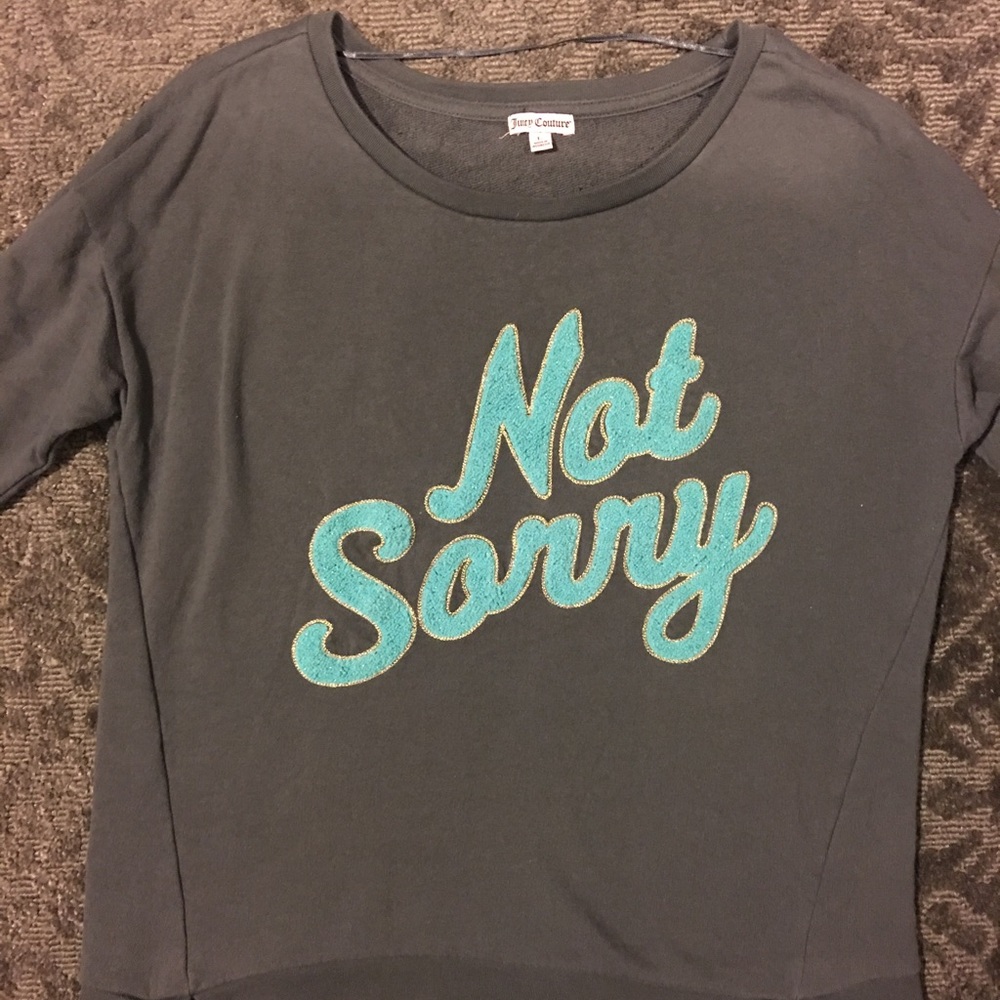 Juicy couture sweatshirt