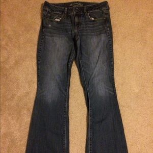 American Eagle Artisan Flare Jeans Long