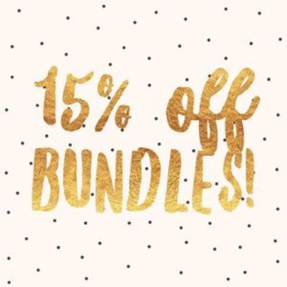 15% off Bundles of 2 or more items