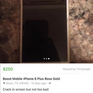 iPhone 6 Plus boostmobile