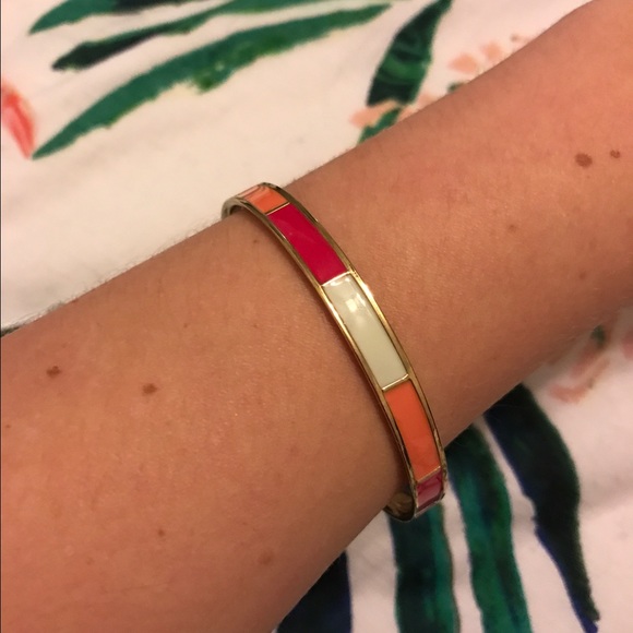 J. Crew Jewelry - J crew multicolored enamel bangle