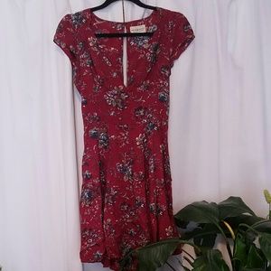 Denim and Supply Ralph Lauren Floral Cut Out Dress