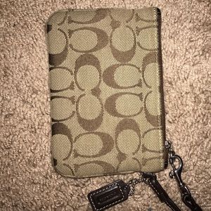 Coach wristlet