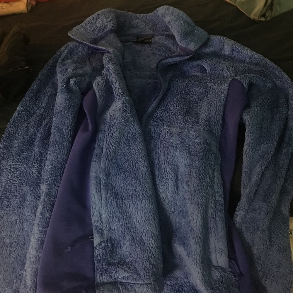 Fuzzy North Face