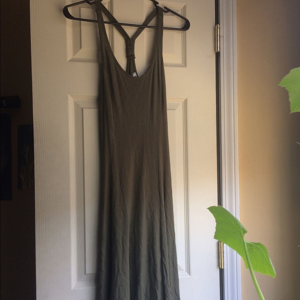 Soft Olive Summer Dress