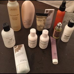 hair products , body cream, 12 products total