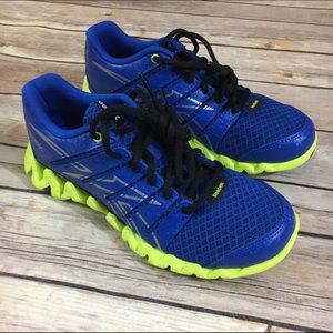 reebok zigtech blue and yellow