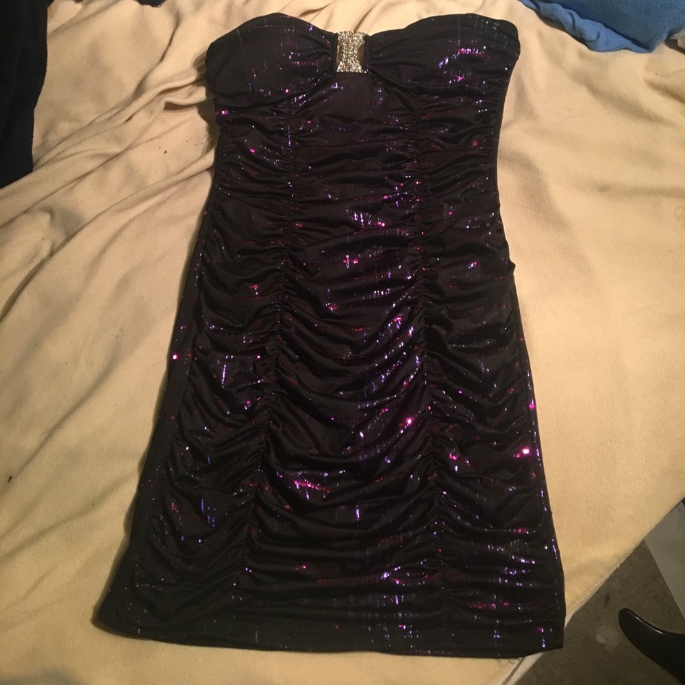 Purple party dress 💜