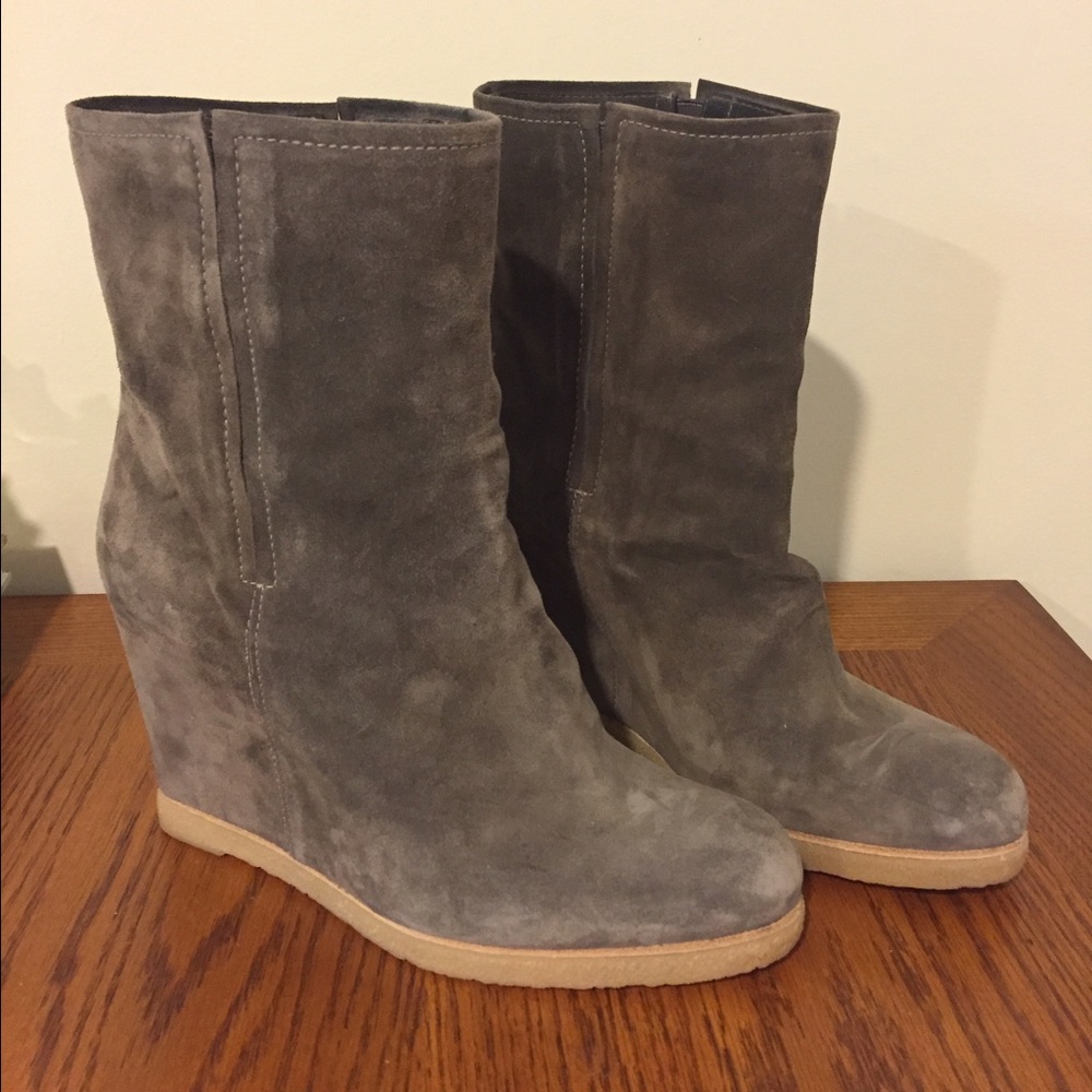 Stuart Weitzman Suede Booties
