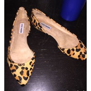Steve Madden cheetah ballet flats