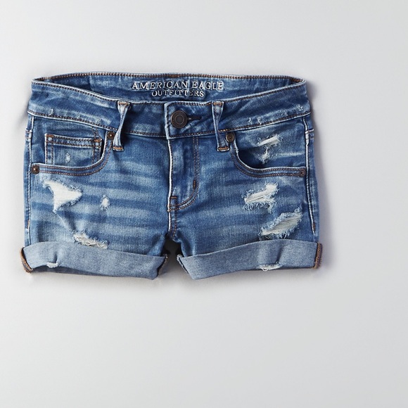 🔥AEO Denim X Super Low Shortie🔥 - Picture 4 of 7