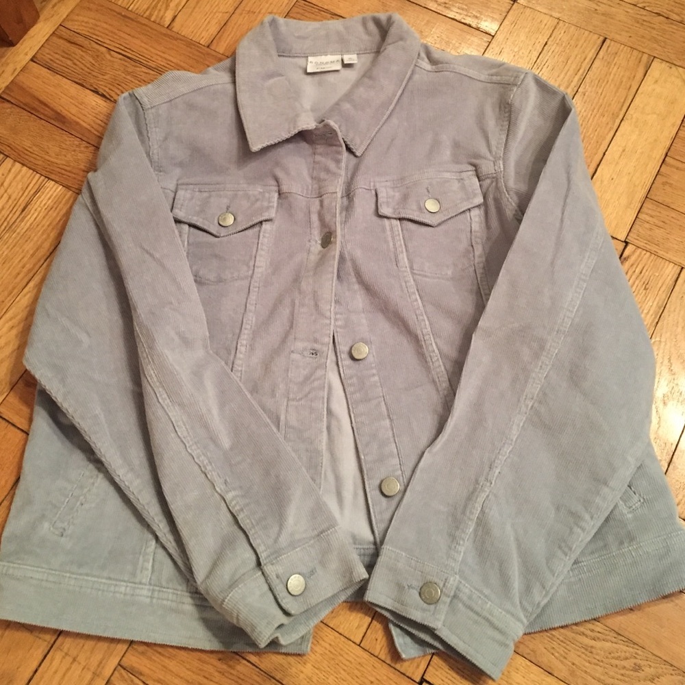 Light blue corduroy jacket