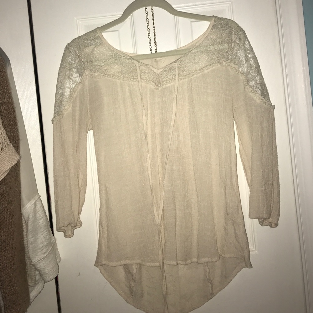 Cute Cream Shirt