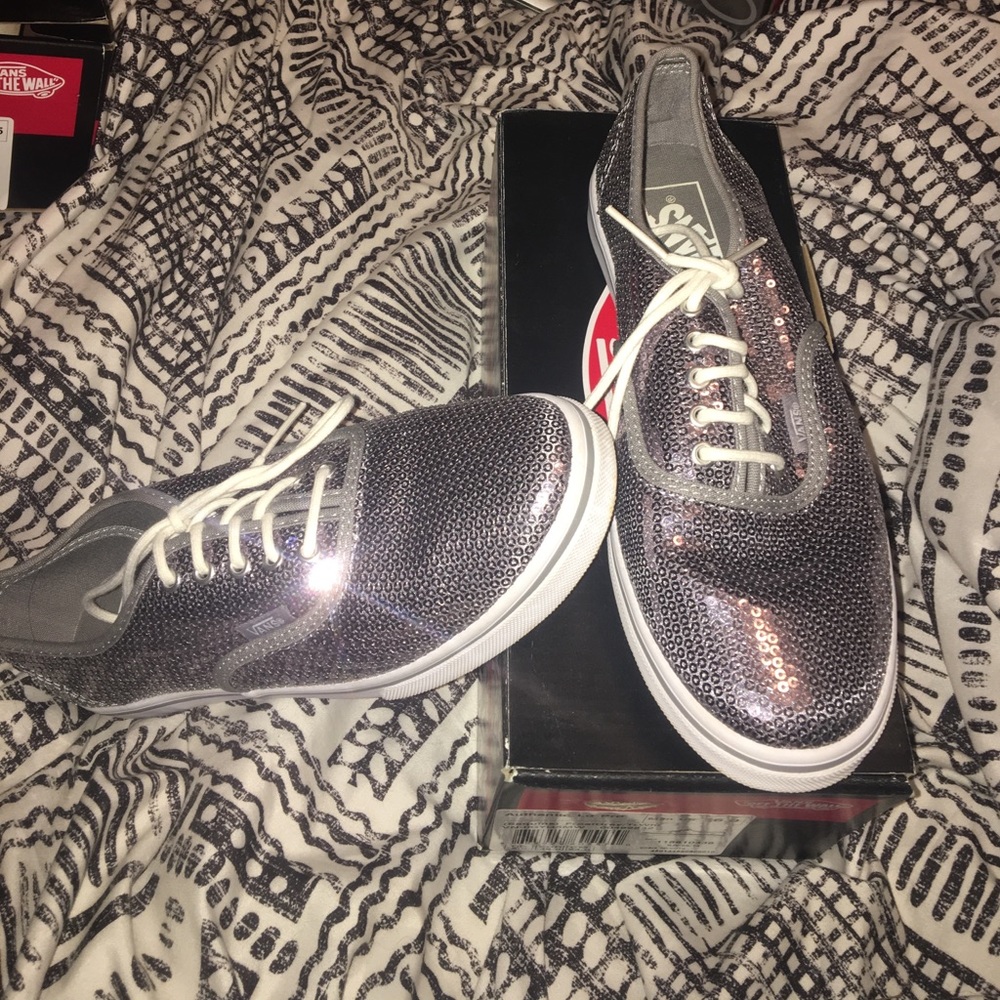 Glitter vans