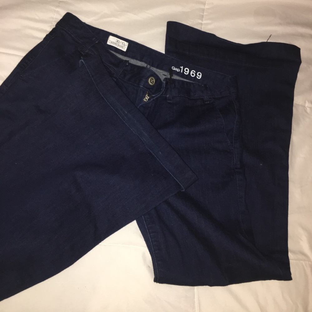 Gap 1969 Denim Modern Trouser