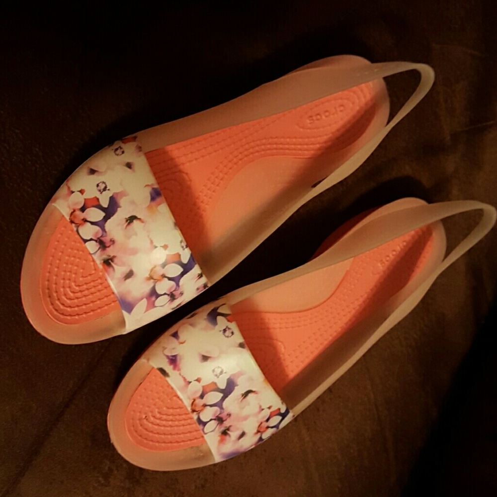 Crocs Floral Sandals