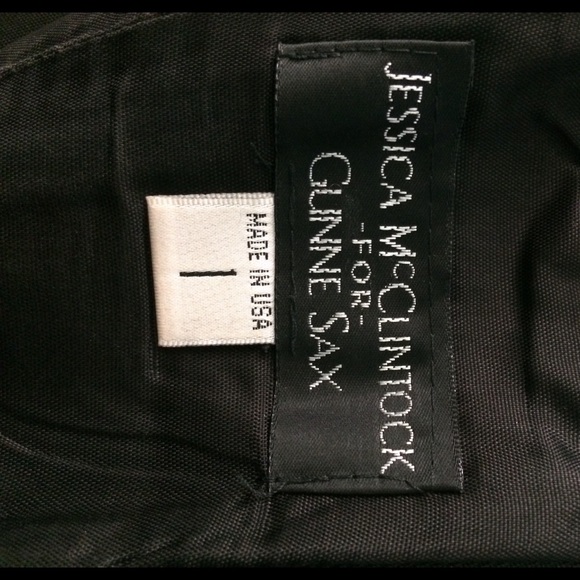 00 black shimmery mermaid gown - Picture 3 of 4