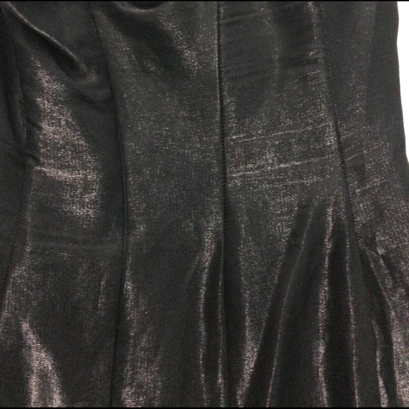 00 black shimmery mermaid gown - Picture 4 of 4