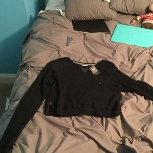 Abercrombie and Fitch black sweater