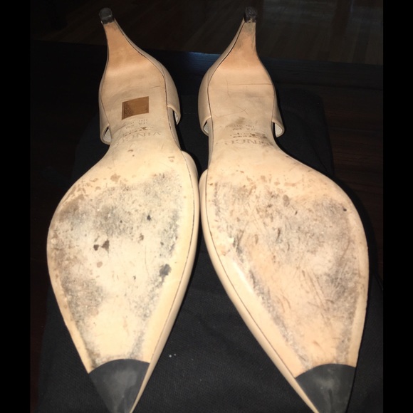 Vince Aurelian d' Orsay Pump in Cappuccino - Picture 3 of 4