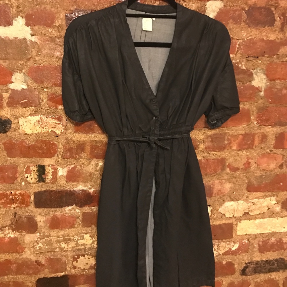 Levis Waxed Denim Dress