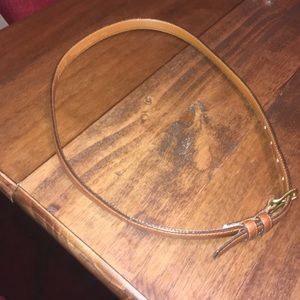 J Crew brown leather belt