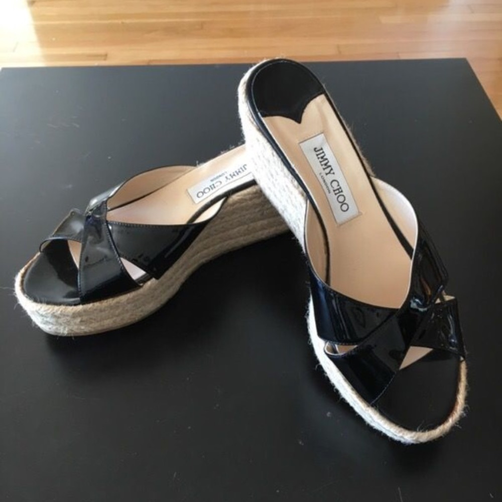 Jimmy Choo Paisley wedge sandal