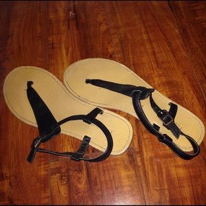 Black sandals