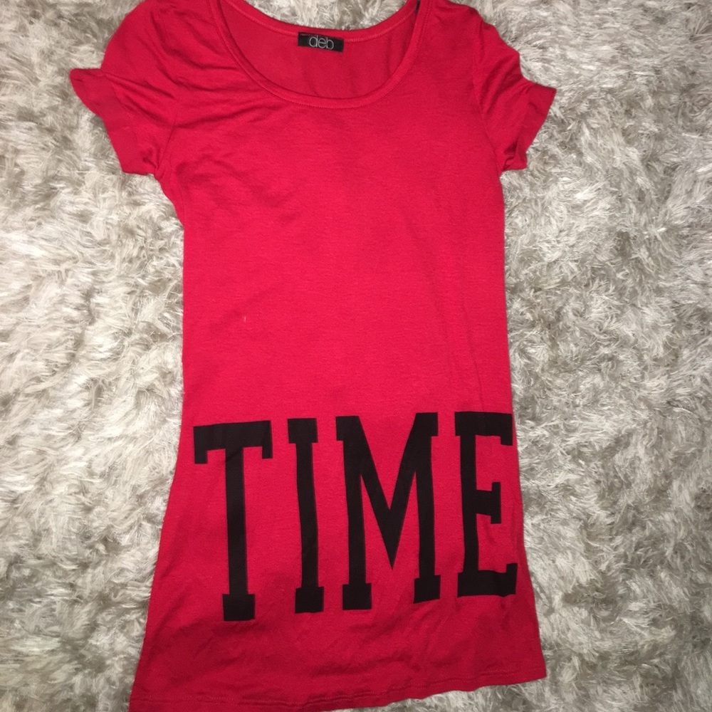 Time out Mid dress/ long shirt
