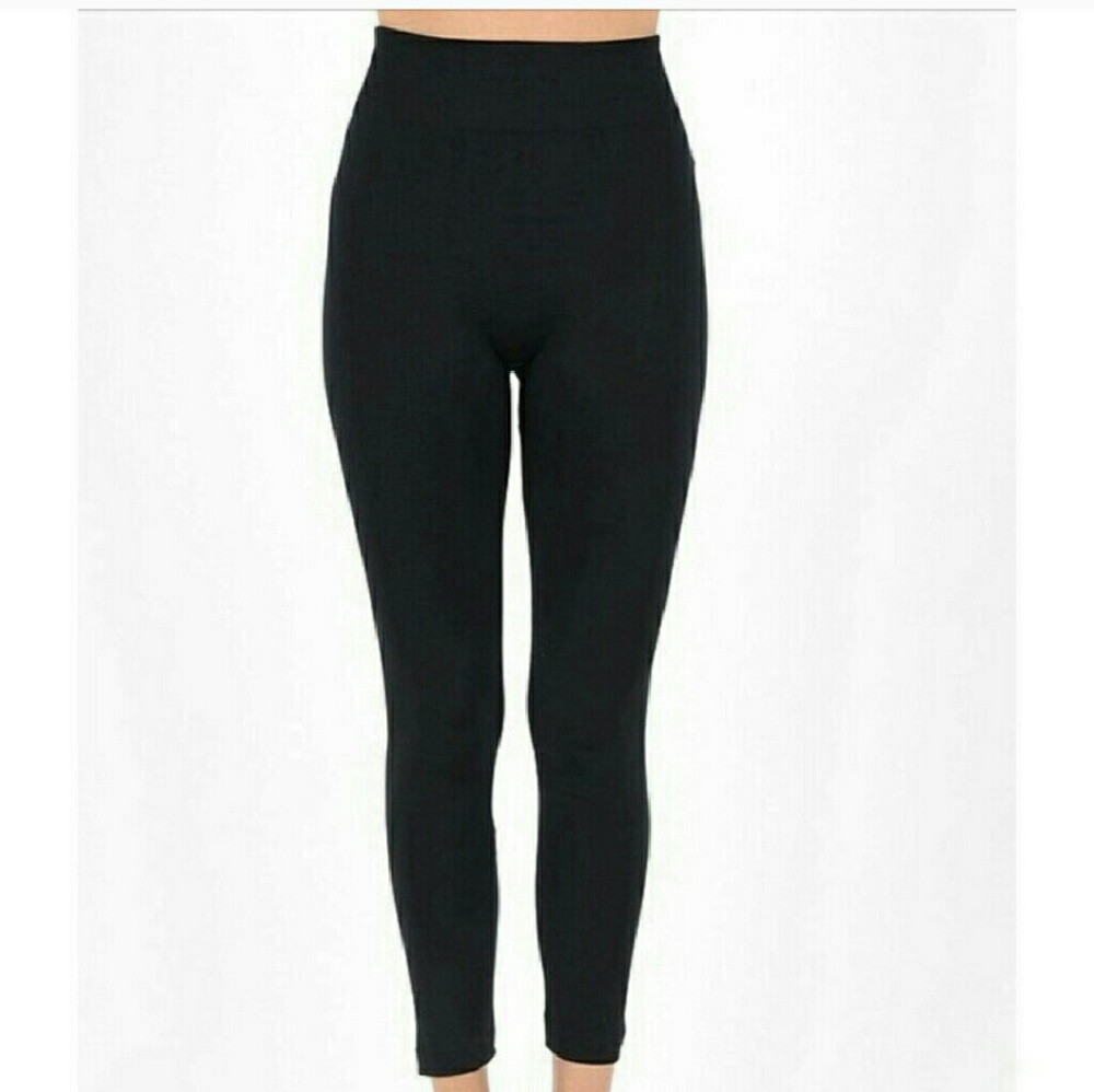 NWT Plus Size Black High Waisted Leggings