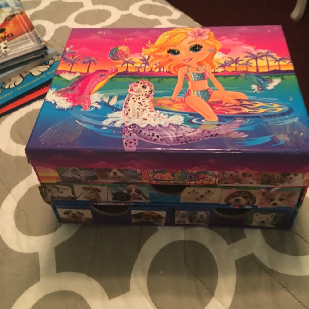 Lisa frank jewelry box